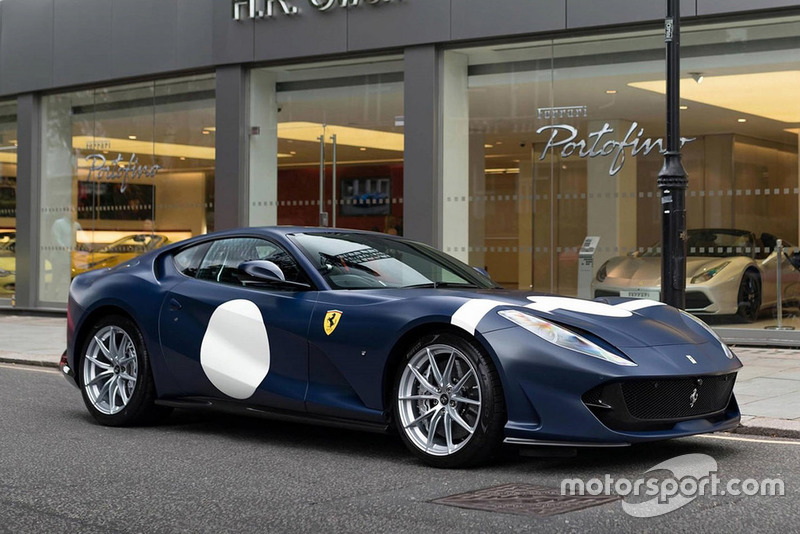 Ferrari 812 Superfast Stirling Moss livery