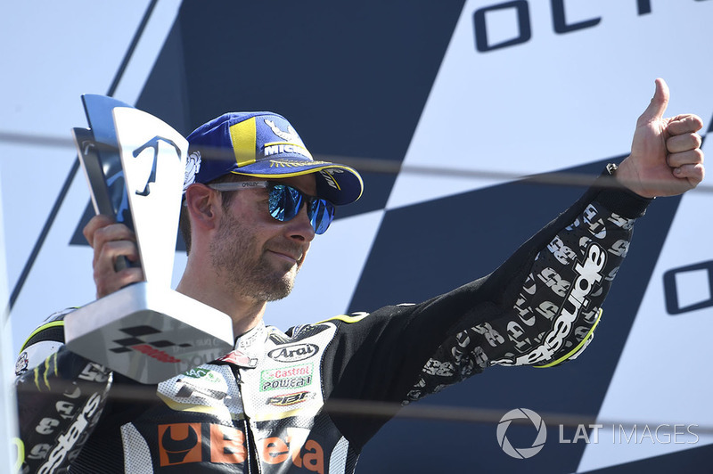 Podium : le troisième Cal Crutchlow, Team LCR Honda