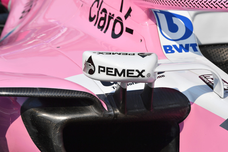 Racing Point Force India VJM11 mirror
