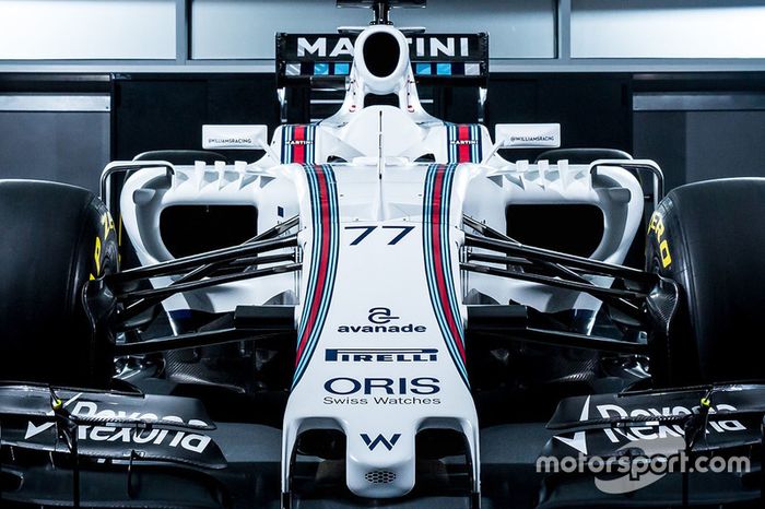 Valtteri Bottas, detalhe da Williams FW38 