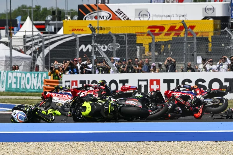 Jorge Martin, Aprilia Racing Team, Raul Fernandez, Trackhouse Racing, Fermin Aldeguer, Gresini Racing, Marco Bezzecchi, Aprilia Racing