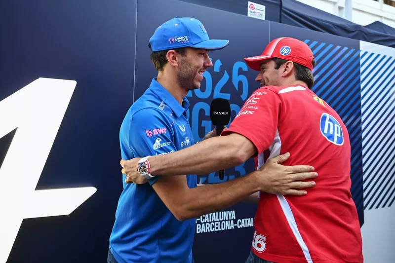 Charles Leclerc, Ferrari, Pierre Gasly, Alpine