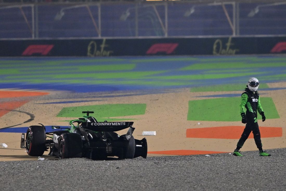 Nico Hulkenberg, accidente en Sauber