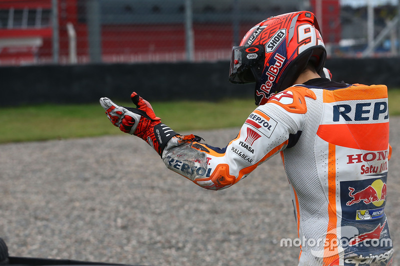 Accidente de Marc Marquez, Repsol Honda Team