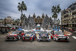 Kris Meeke, Paul Nagle, Citroën C3 WRC, Citroën World Rally Team; Hayden Paddon, John Kennard, Hyund