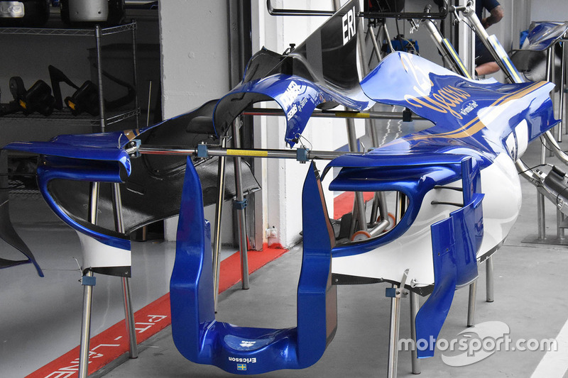 Carrosserie de la Sauber C36