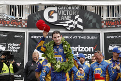 Le vainqueur Alexander Rossi, Herta - Andretti Autosport Honda