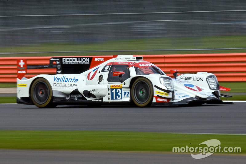 #13 Vaillante Rebellion Racing, Oreca 07 Gibson: Mathias Beche, David Heinemeier Hansson, Nelson Piquet Jr.