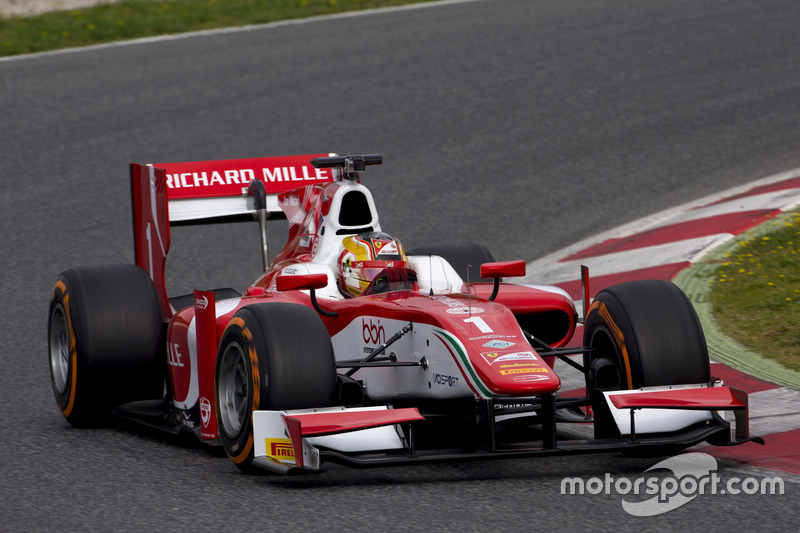 Em 2017, foi à F2 e conquistou o título daquela temporada de forma dominante.