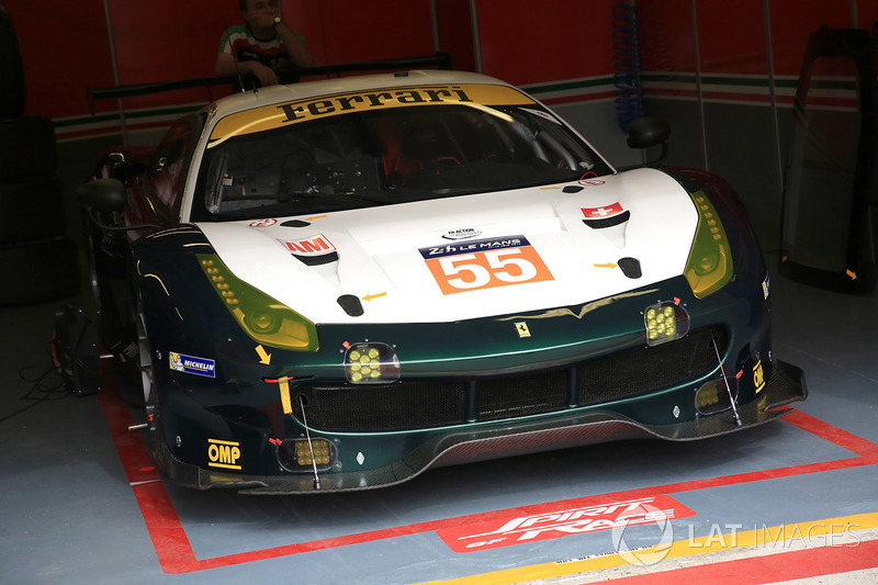 #55 Spirit of Race Ferrari 488 GTE: Duncan Cameron, Aaron Scott, Marco Cioci