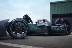 Test Formula E della Jaguar Racing