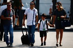 Felipe Massa, Williams with Family