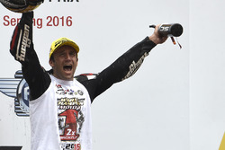 Podium: race winner Johann Zarco, Ajo Motorsport