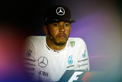 Lewis Hamilton, Mercedes AMG F1 in the FIA Press Conference