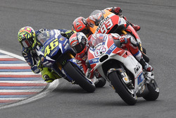 Андреа Довіціозо, Ducati Team, Валентино Россі, Yamaha Factory Racing