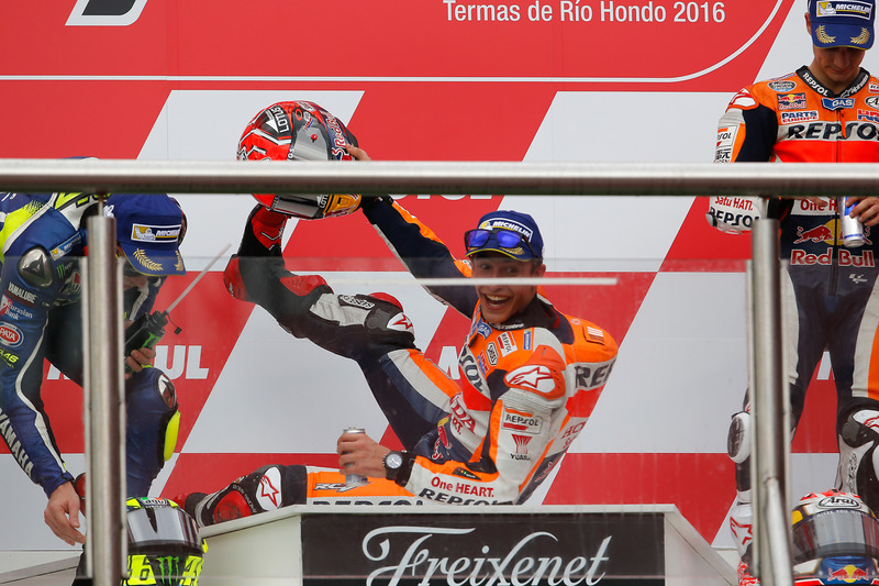 Marc Marquez, Repsol Honda Team, vainqueur de la course