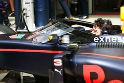 Red Bull Racing RB12 with the Aero Screen