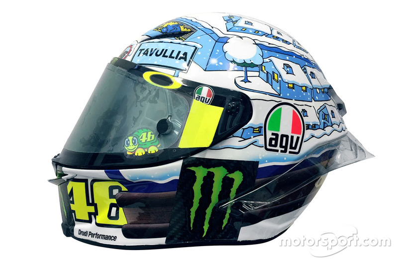 Helm Valentino Rossi, Yamaha Factory Racing