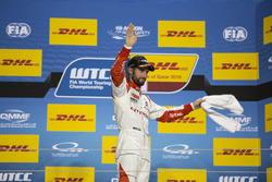 Podio: tercer lugar José María López, Citroën World Touring Car Team, Citroën C-Elysée WTCC
