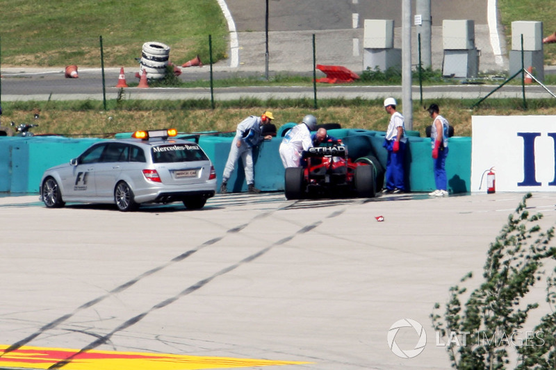 Хунгароринг 2009: аварія Феліпе Масси