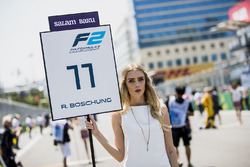 Grid girl of Ralph Boschung, Campos Racing