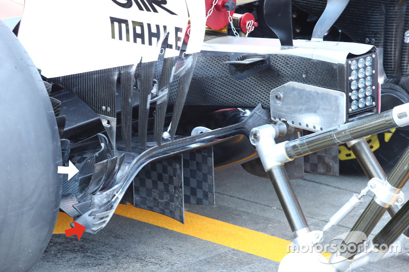 Ferrari SF70H diffuser wing