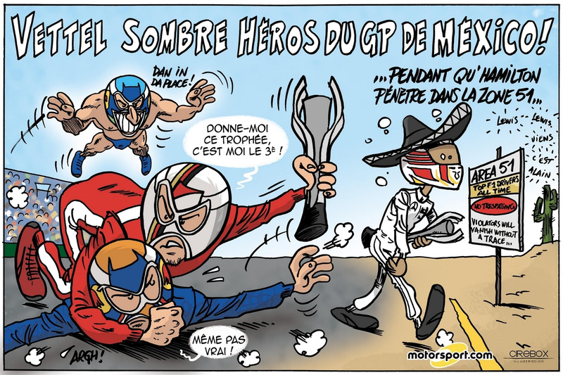 GP du Mexique - Vettel sombre héros