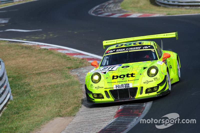 VLN 7: #911 Manthey Racing, Porsche GT3R: Jörg Bergemeister, Patrck Pilet
