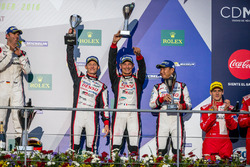 3rd place #6 Toyota Racing Toyota TS050 Hybrid: Stéphane Sarrazin, Mike Conway, Kamui Kobayashi