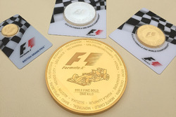 Moneda de oro de Fórmula 1