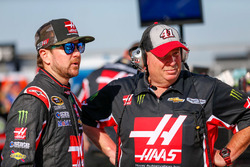Kurt Busch, Stewart-Haas Racing Chevrolet, Tony Gibson, jefe del equipo