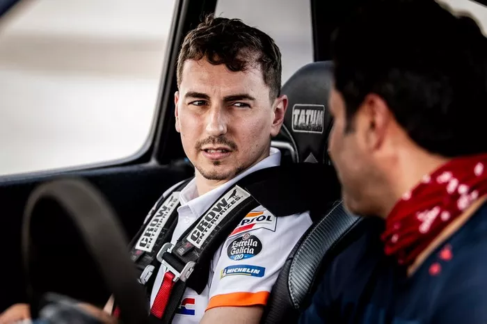 Nasser Al Attiyah y Jorge Lorenzo