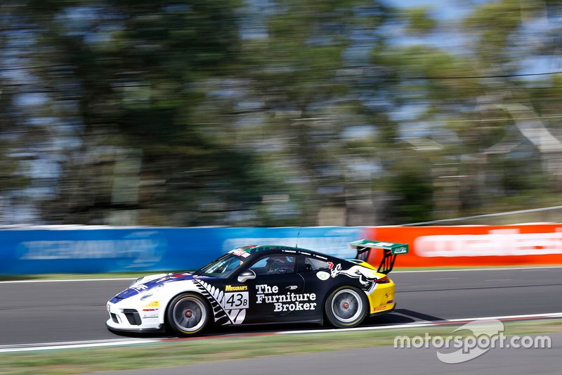 DNF: #43 Ashley Seward Motorsport Porsche 911 GT3 Cup: Danny Stutterd, Sam Fillmore, Richard Muscat