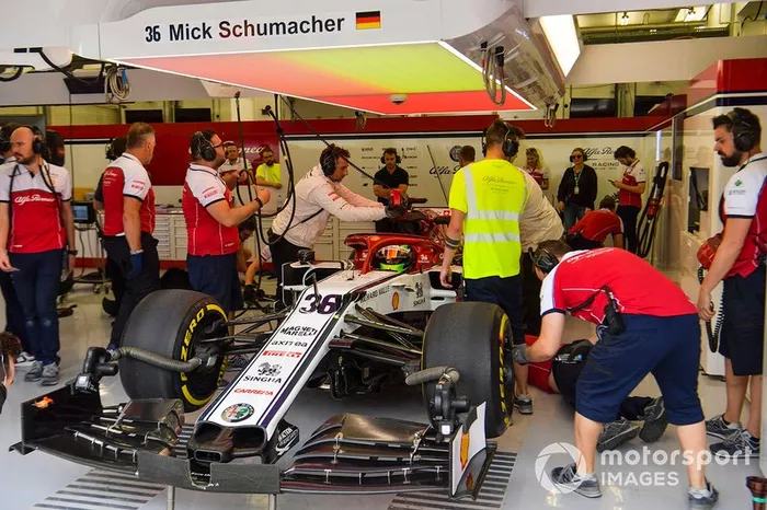 Mick Schumacher, Alfa Romeo Racing C38 