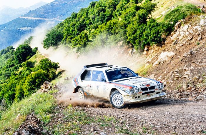 Markku Alén / Ilkka Kivimaki, Lancia Delta S4.