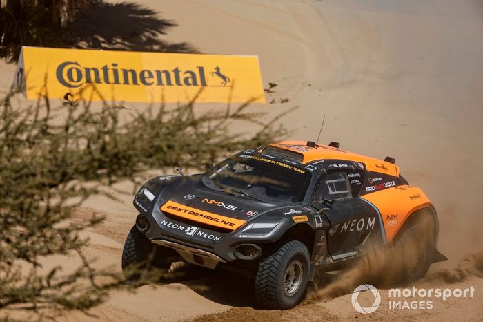 Emma Gilmour, Tanner Foust, NEOM McLaren Extreme E 