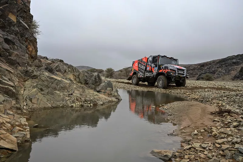 #502 Boss Machinery Team De Rooy Iveco: Janus van Kasteren, Darek Rodewald, Marcel Snijders