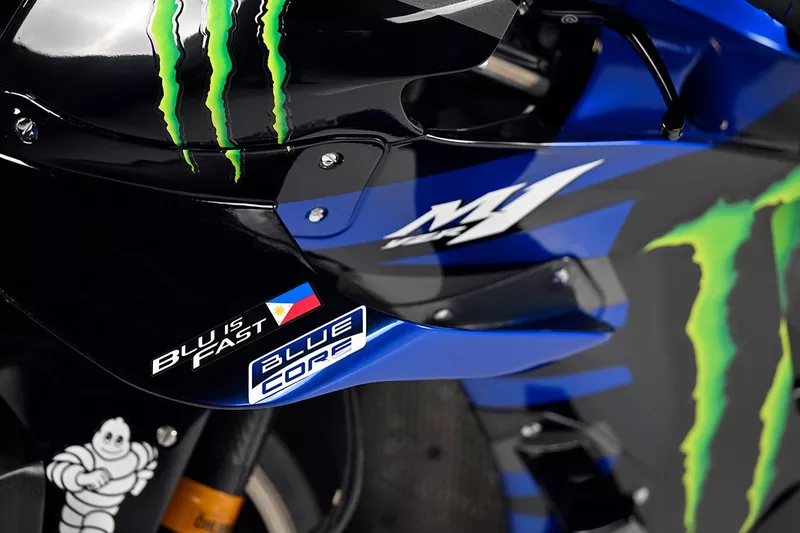 Fabio Quartararo, Yamaha Factory Racing, detalles de la moto