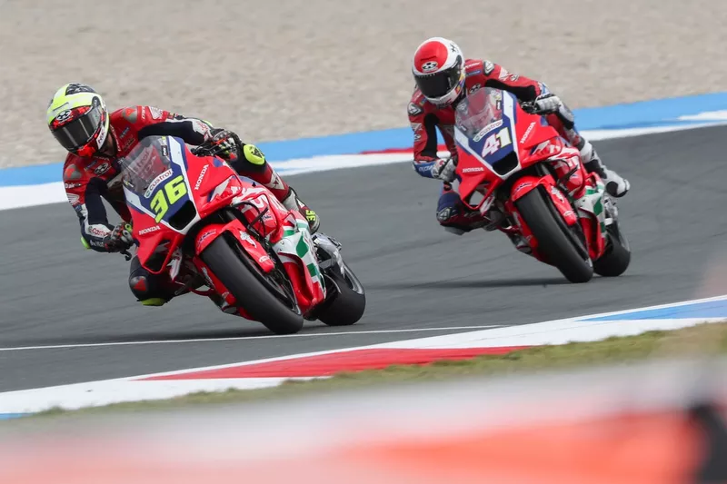 Joan Mir, Honda HRC, Aleix Espargaro, Honda HRC