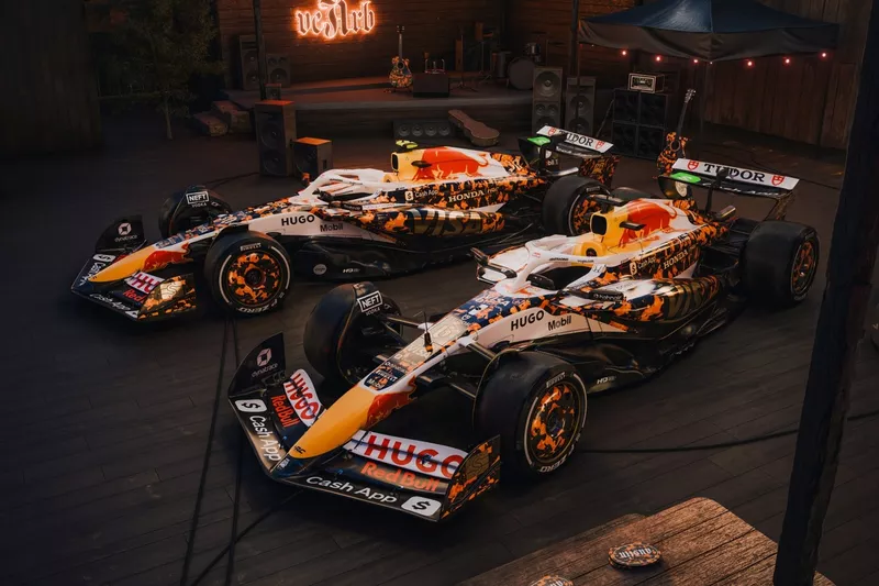 La livrée spéciale du Racing Bulls Team pour le GP des États-Unis