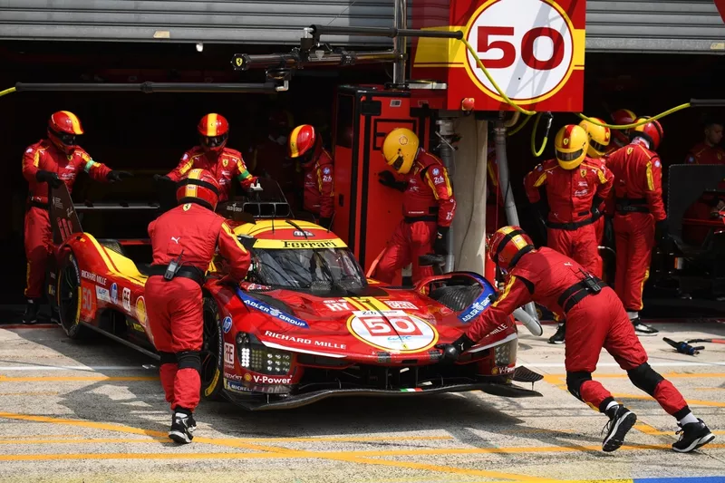 #Ferrari 499P AF Corse n°50 : Antonio Fuoco, Nicklas Nielsen, Miguel Molina