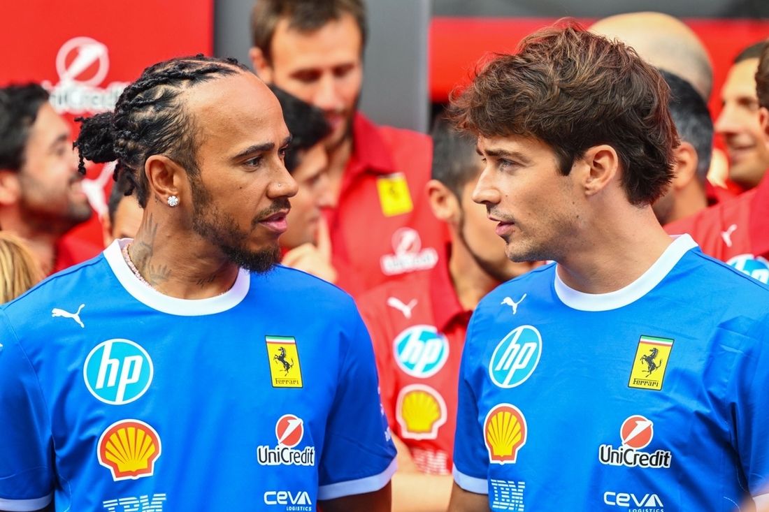 Charles Leclerc, Ferrari, Lewis Hamilton, Ferrari