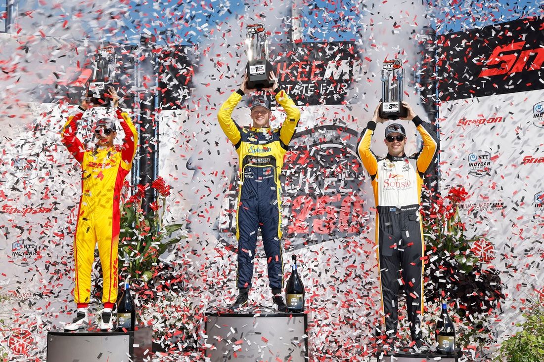 Alex Palou, Chip Ganassi Racing, Christian Rasmussen, Ed Carpenter Racing, Scott McLaughlin, Team Penske