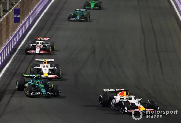 Liam Lawson, Racing Bulls Team, Fernando Alonso, Aston Martin Racing, Isack Hadjar, Racing Bulls Team