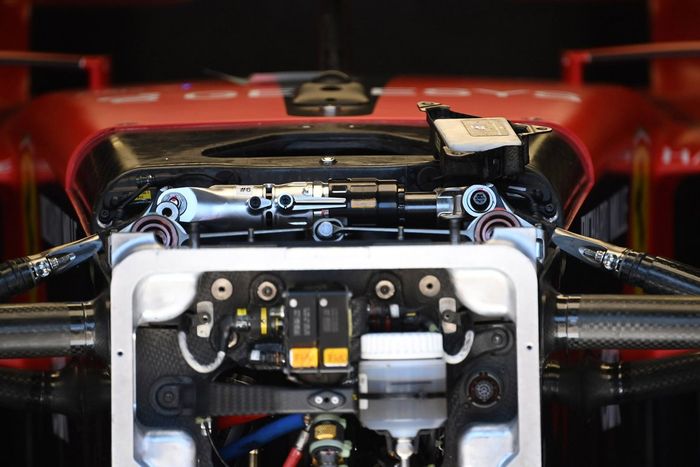 Ferrari SF-23 detalles técnicos 
