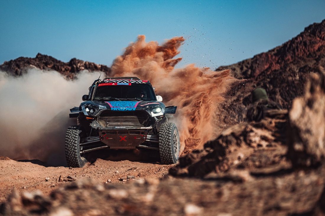 #241 X-Raid Mini JCW Team Mini: Vladas Jurkevicius, Aisvydas Paliukenas