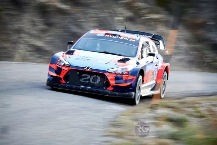 Ott Tanak, Martin Jarveoja, Hyundai i20 Coupe WRC