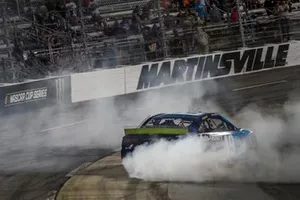 Race winner Martin Truex Jr., Joe Gibbs Racing, Toyota Camry Auto Owners Insurance