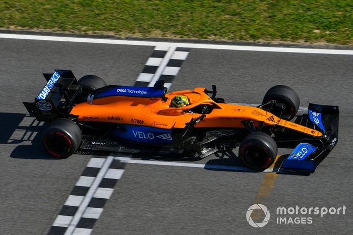 Lando Norris, McLaren MCL35 