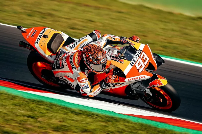 Marc Márquez de retour en piste à Misano